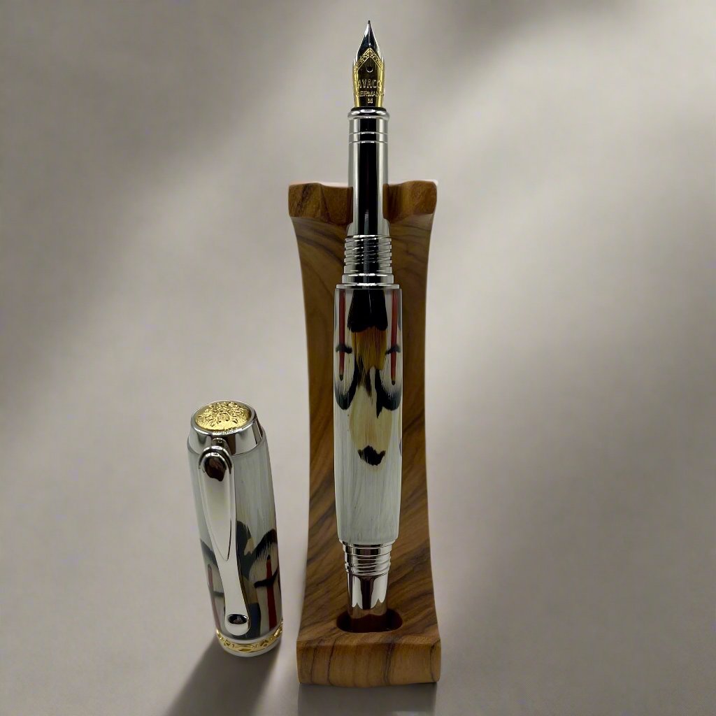 Limited Edition Jr Statesman II Fountain Fantastic Feathers Pens