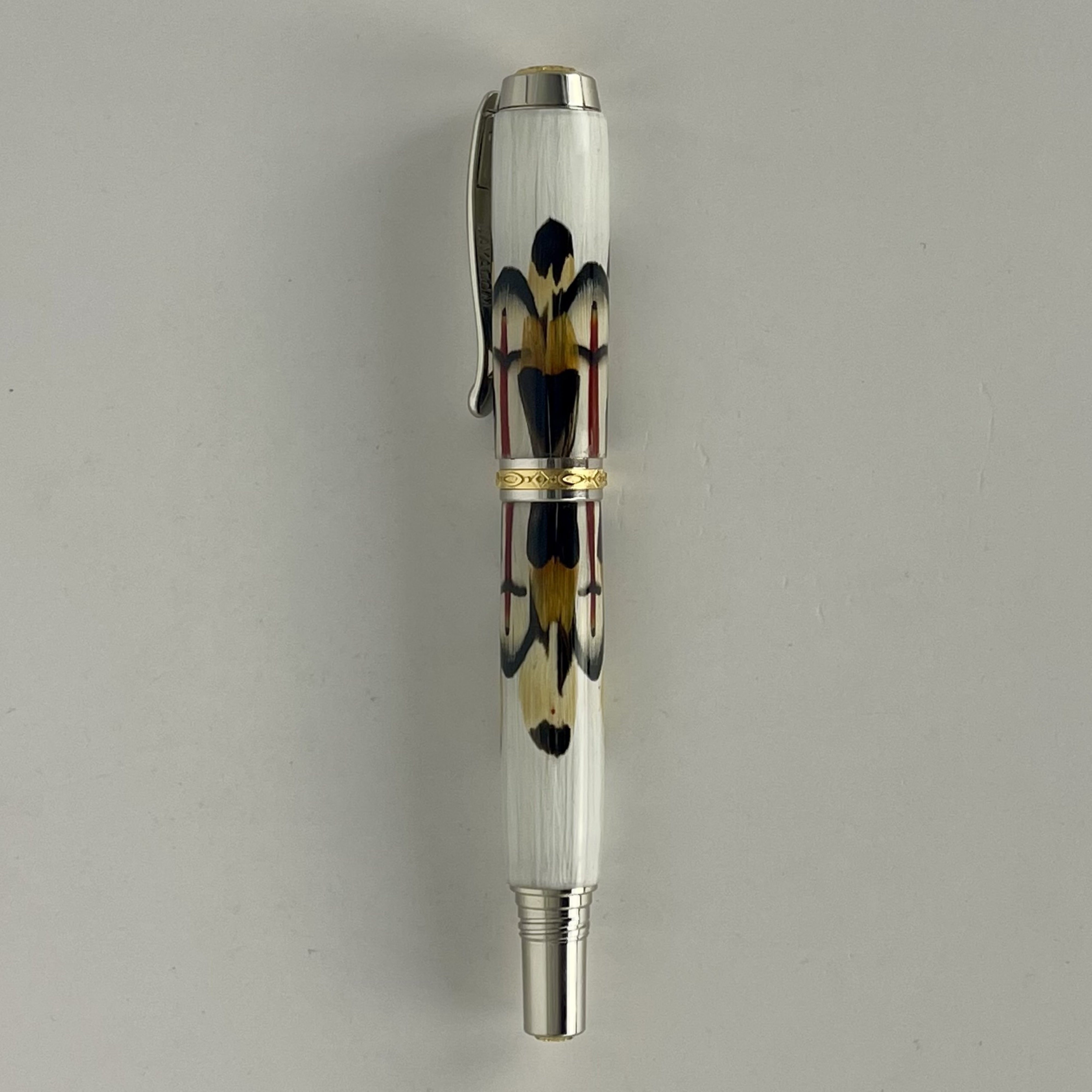 Limited Edition Jr Statesman II Fountain Fantastic Feathers Pens