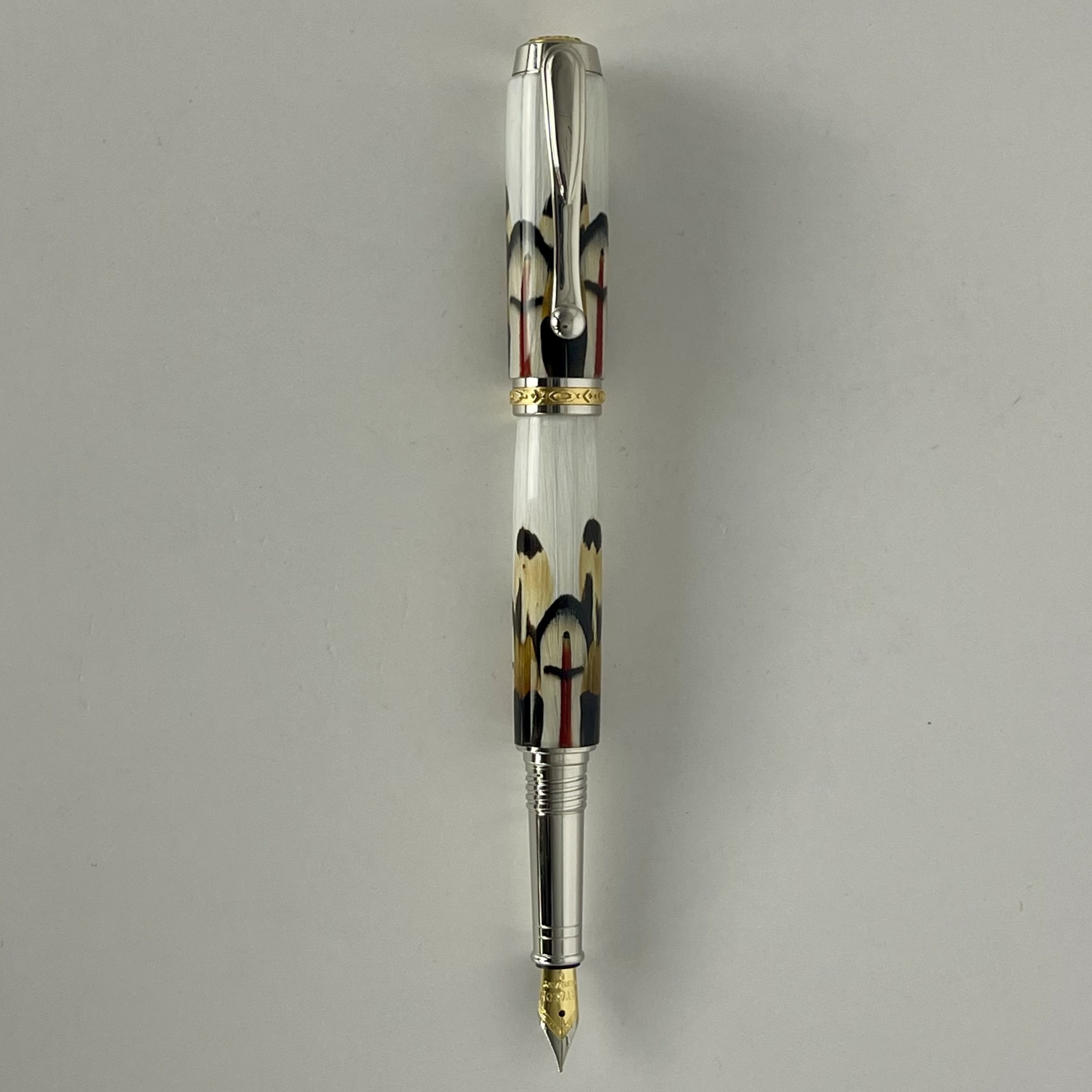 Limited Edition Jr Statesman II Fountain Fantastic Feathers Pens