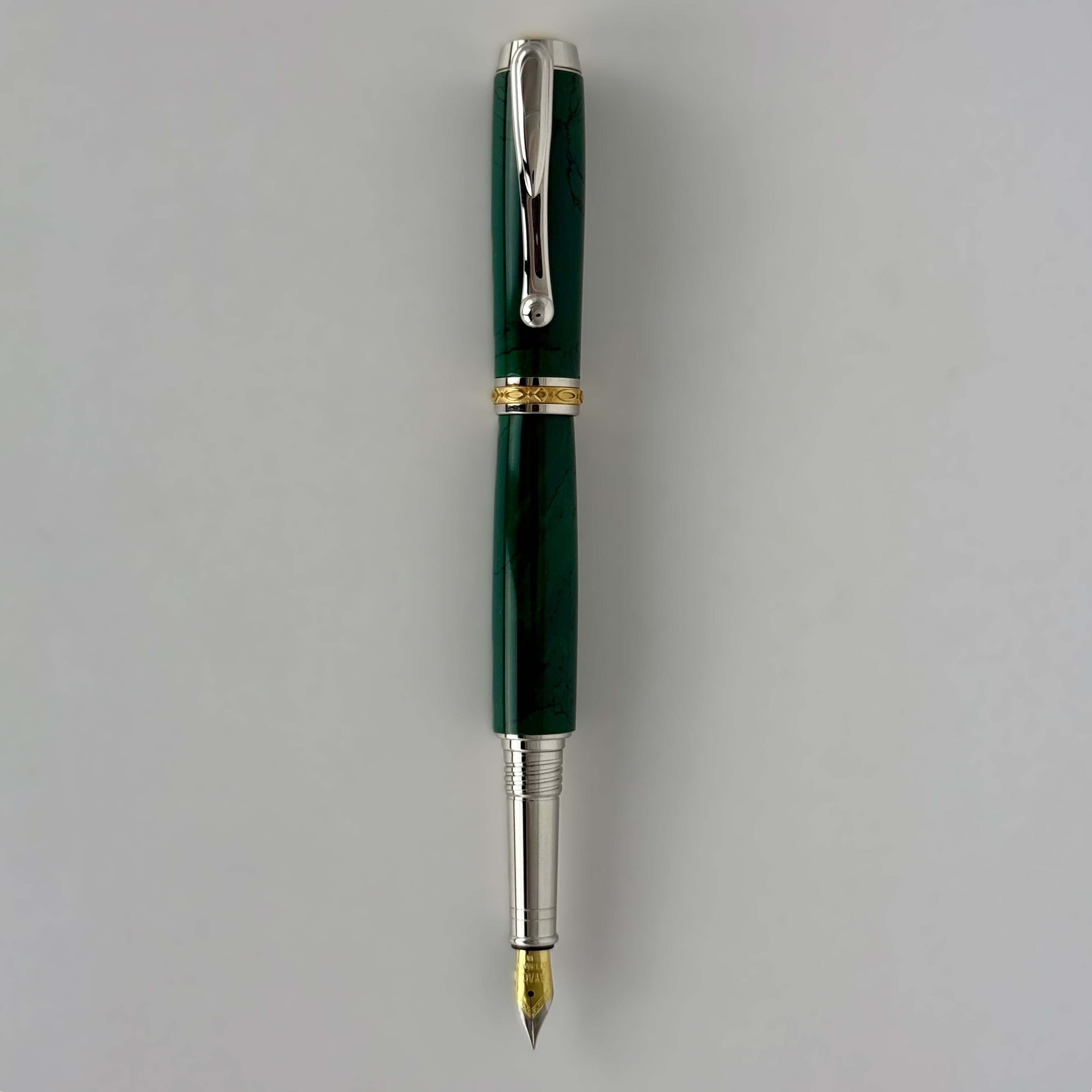 Jr Statesman II  Fountain Postable True Stone Pen