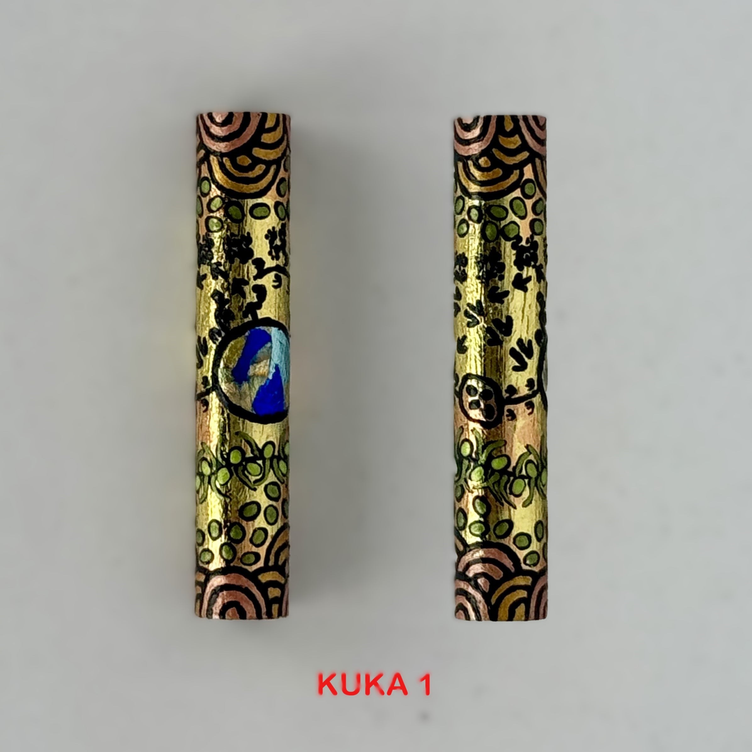 Executive Sierra Australiana Ball point Hand painted Aboriginal Art Pen with Kangaroo band
