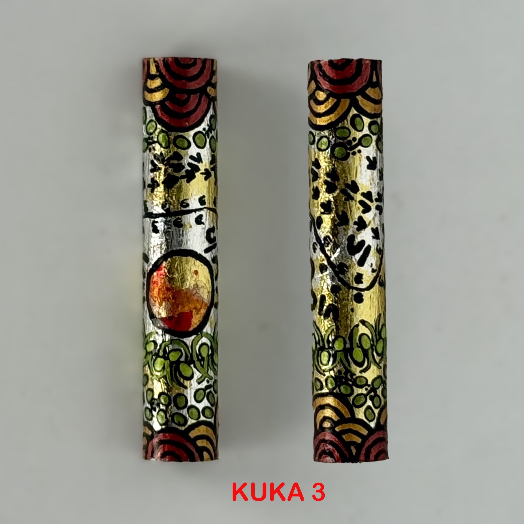Executive Sierra Australiana Ball point Hand painted Aboriginal Art Pen with Kangaroo band