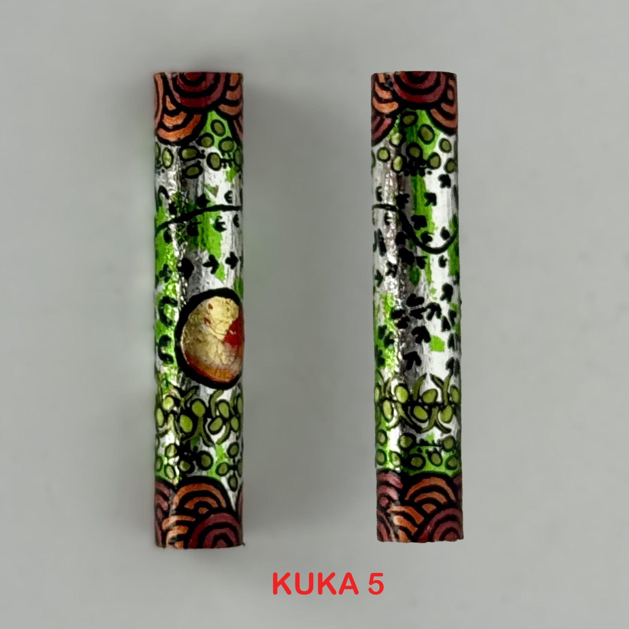 Executive Sierra Australiana Ball point Hand painted Aboriginal Art Pen with Kangaroo band