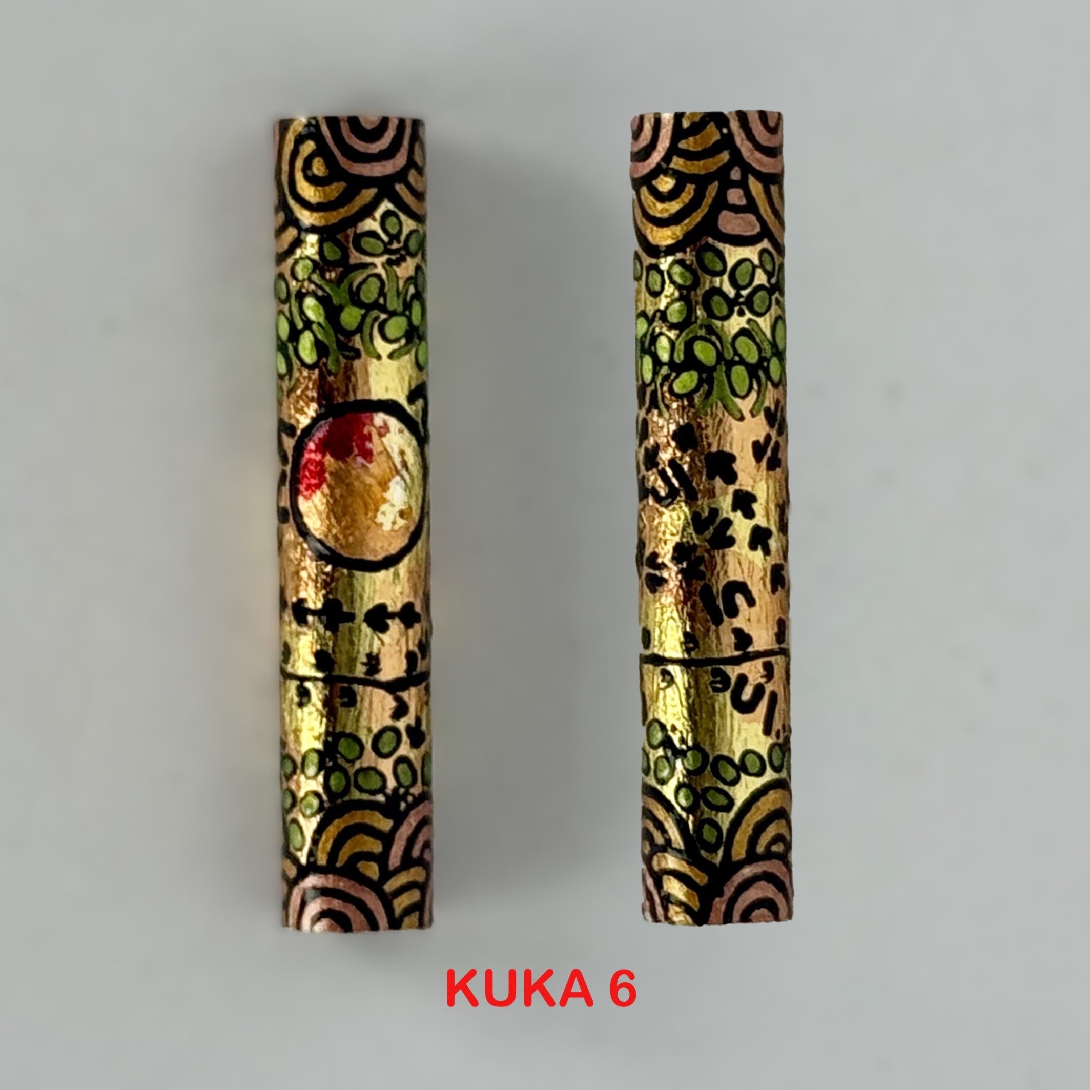 Executive Sierra Australiana Ball point Hand painted Aboriginal Art Pen with Kangaroo band