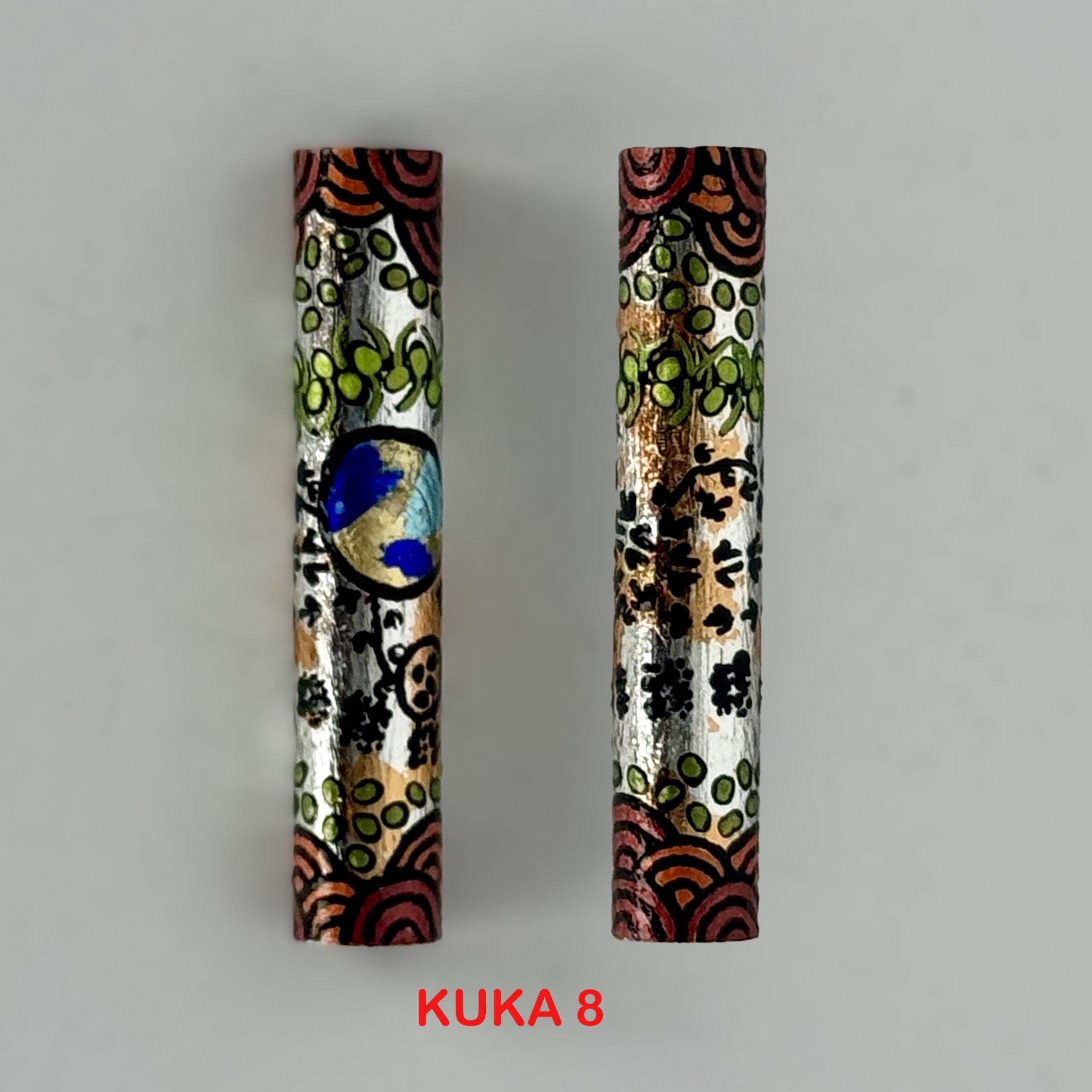 Executive Sierra Australiana Ball point Hand painted Aboriginal Art Pen with Kangaroo band