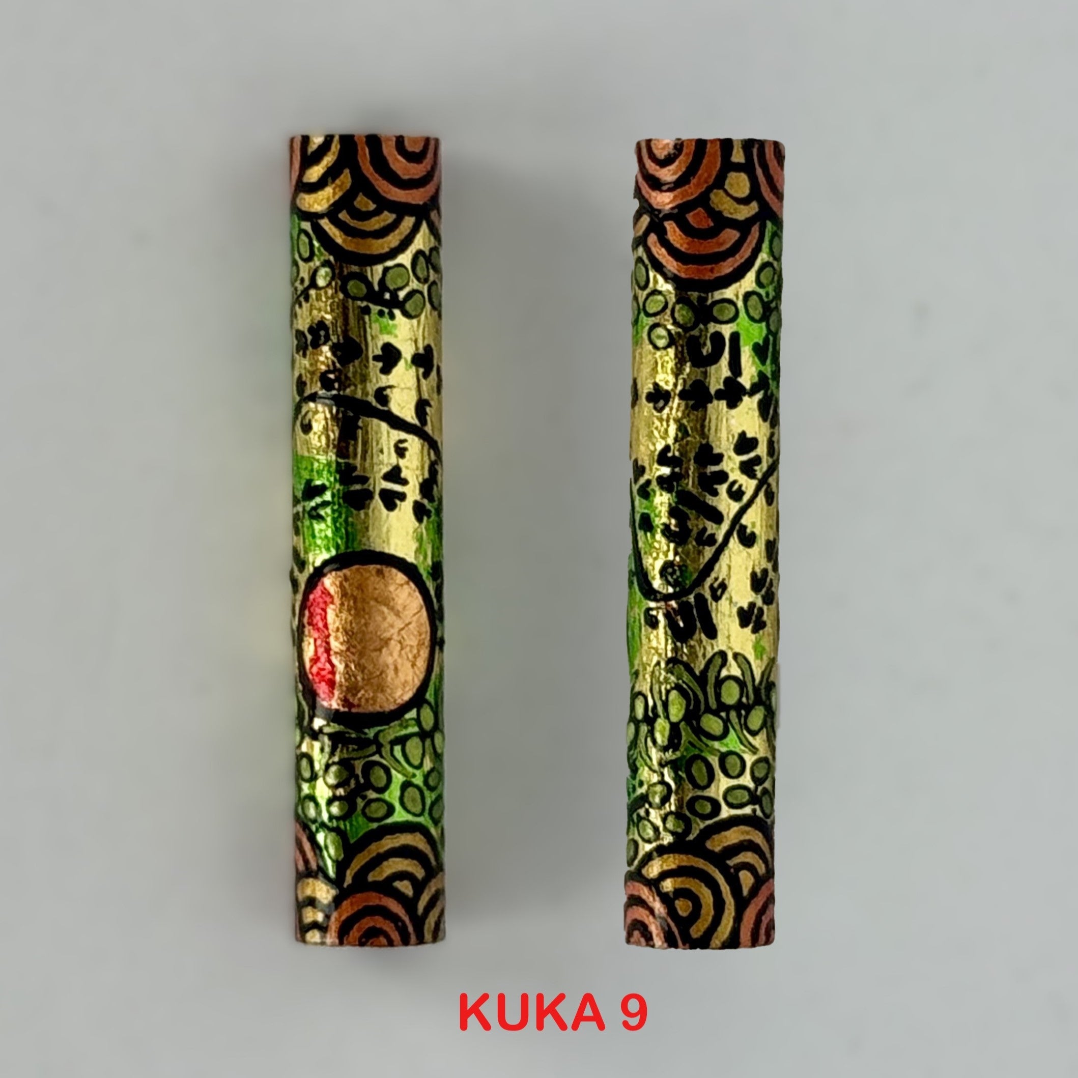 Executive Sierra Australiana Ball point Hand painted Aboriginal Art Pen with Kangaroo band