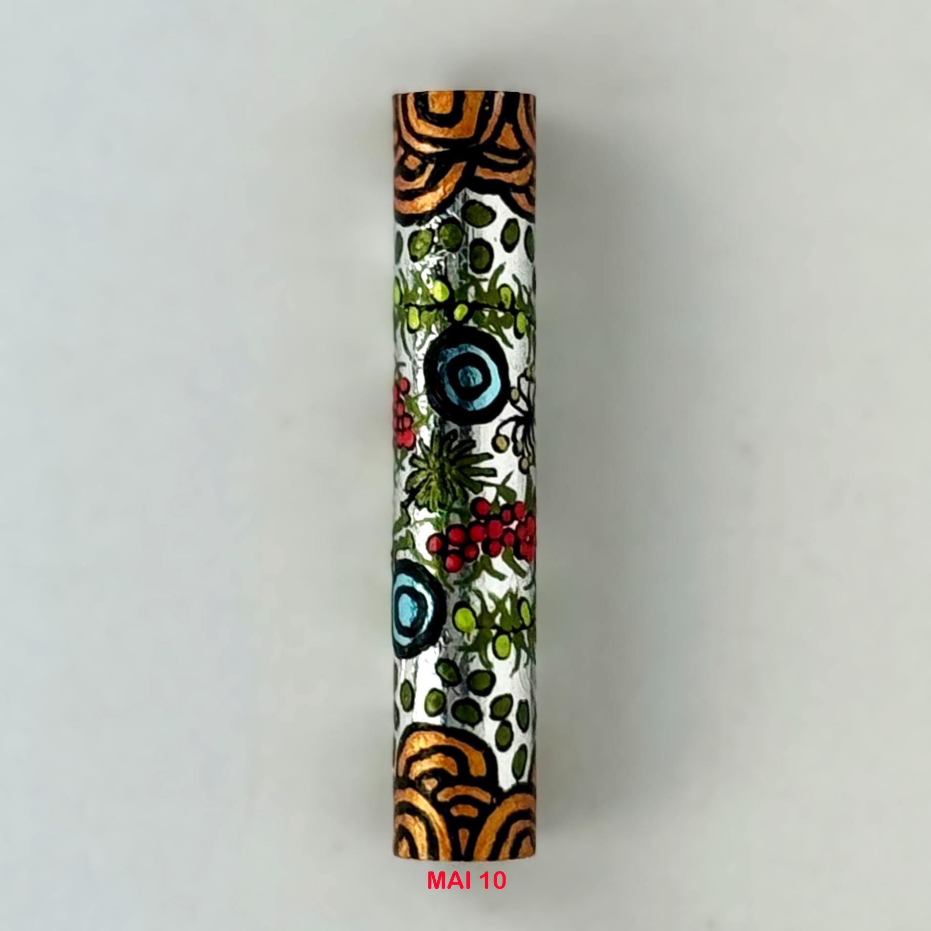 Executive Sierra Australiana Ball point Hand painted Aboriginal Art Pen with Kangaroo band
