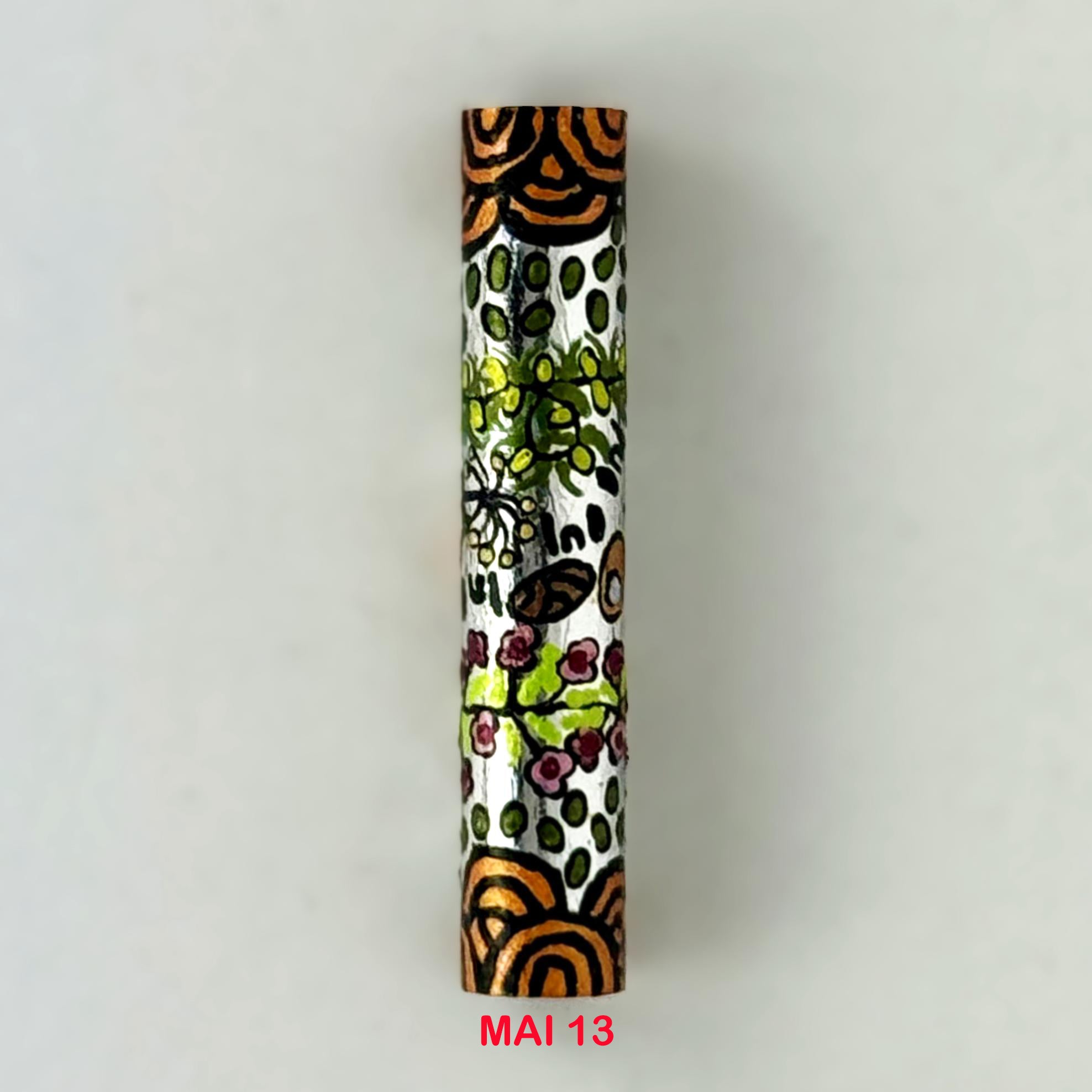 Executive Sierra Australiana Ball point Hand painted Aboriginal Art Pen with Kangaroo band