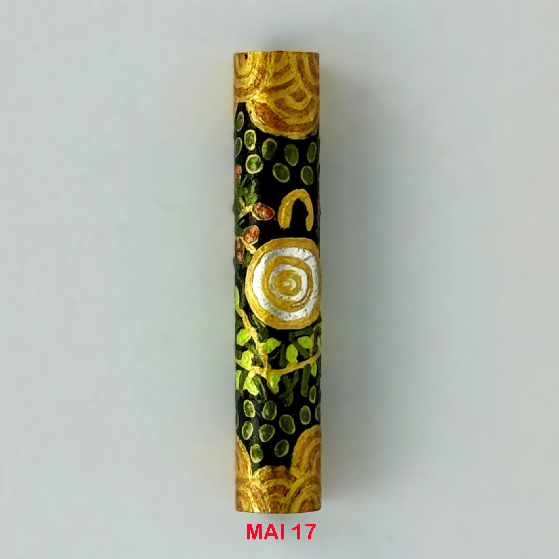 Executive Sierra Australiana Ball point Hand painted Aboriginal Art Pen with Kangaroo band