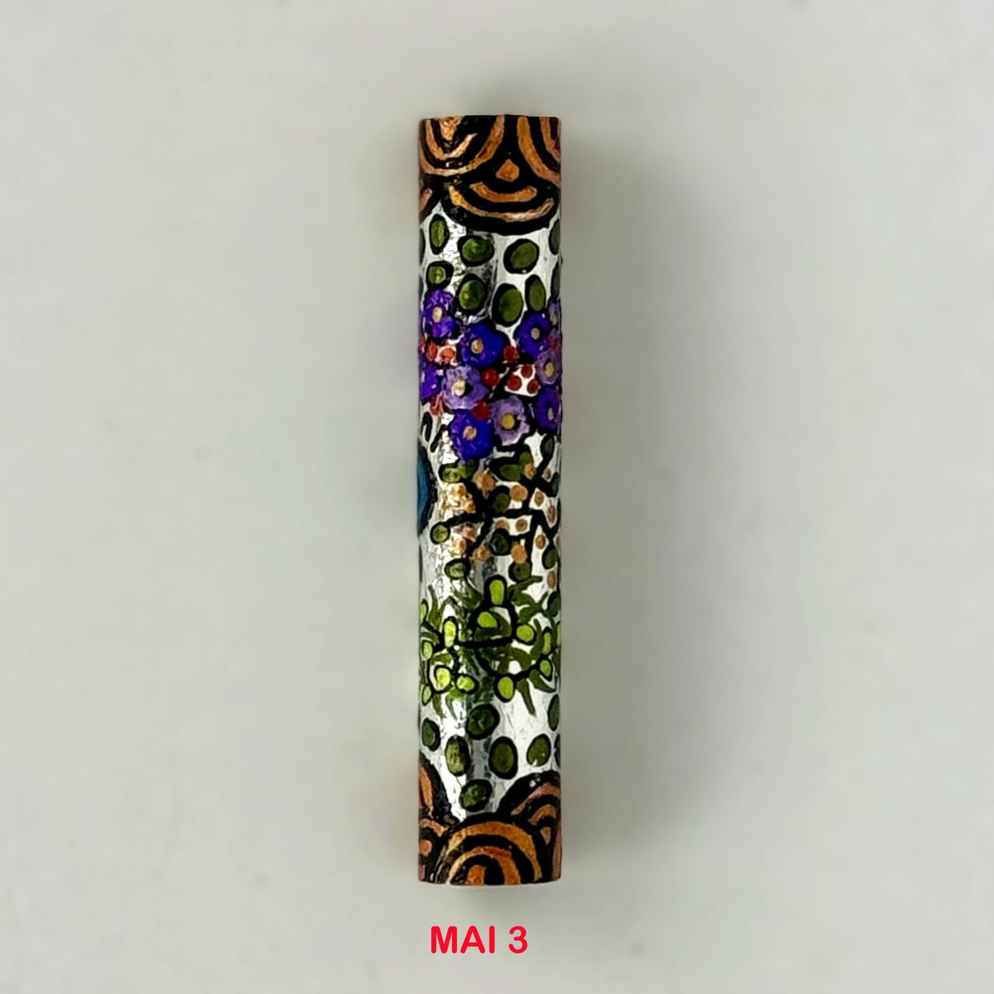 Executive Sierra Australiana Ball point Hand painted Aboriginal Art Pen with Kangaroo band