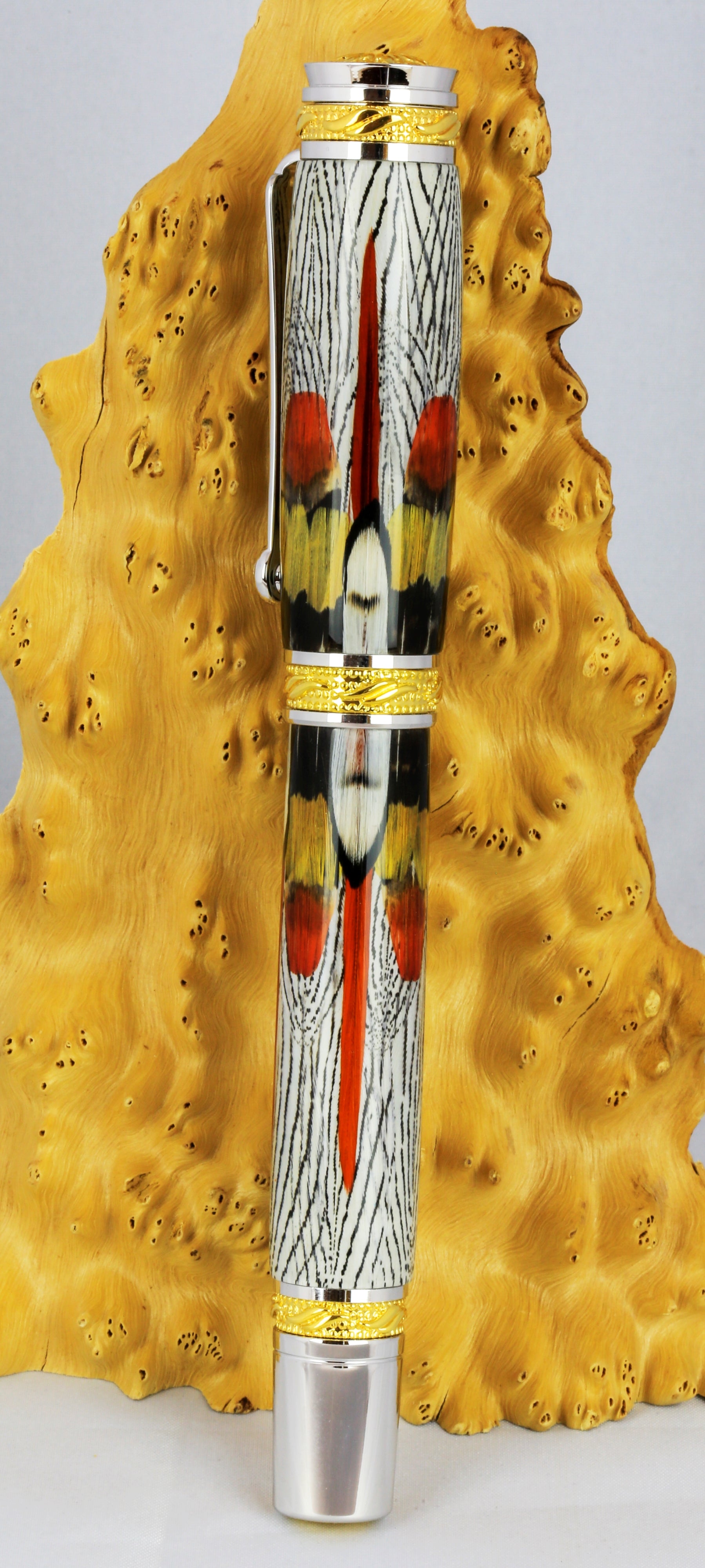 Limited Edition Majestic Fountain Fantastic Feathers Pens