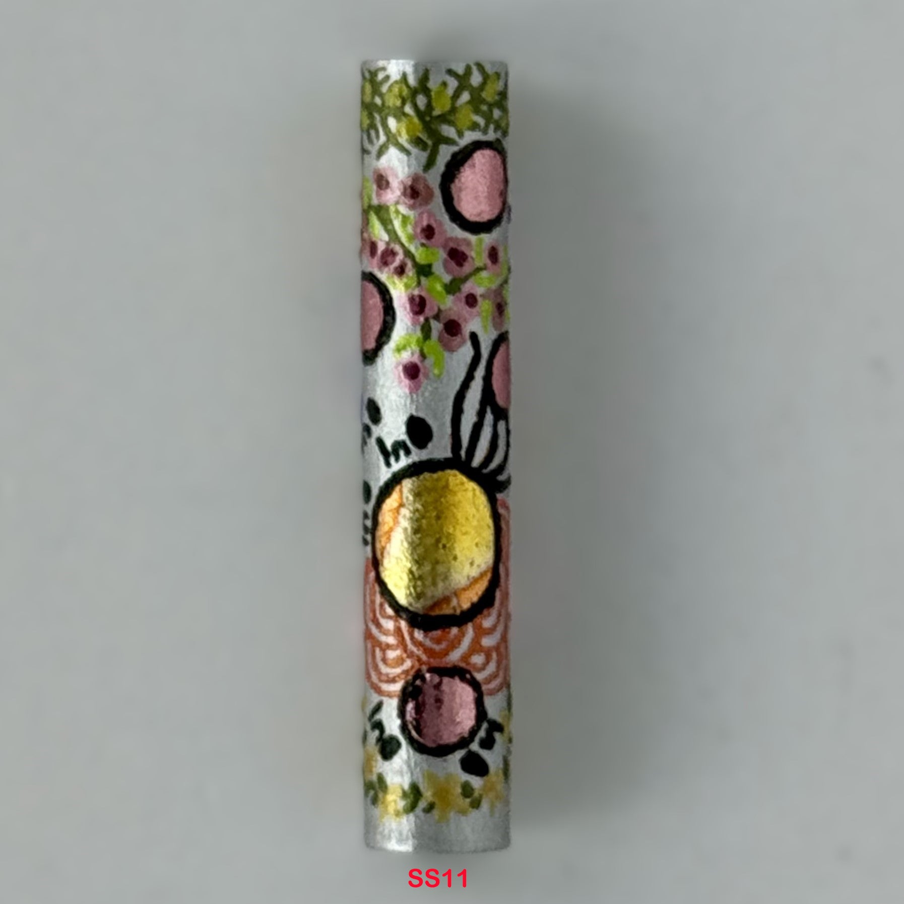 Executive Sierra Australiana Ball point Hand painted Aboriginal Art Pen with Kangaroo band