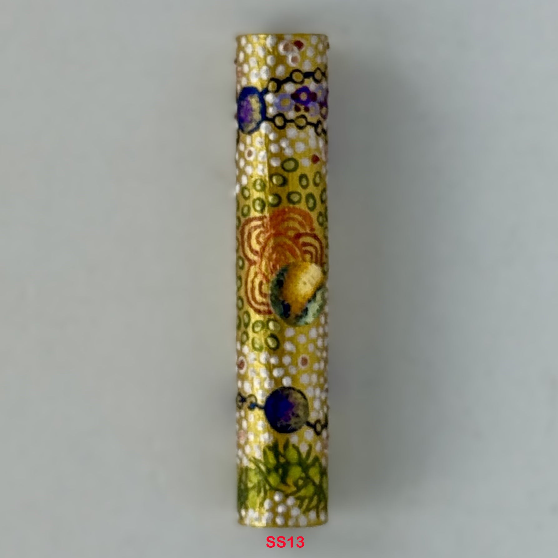 Executive Sierra Australiana Ball point Hand painted Aboriginal Art Pen with Kangaroo band