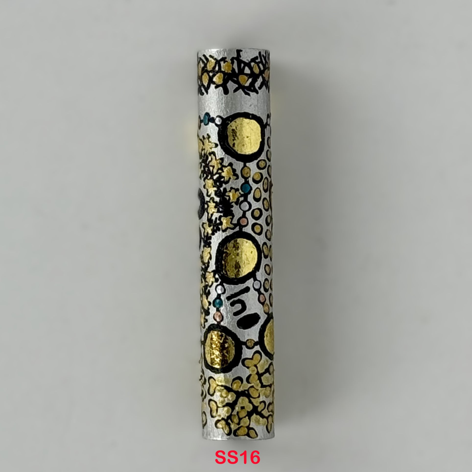 Executive Sierra Australiana Ball point Hand painted Aboriginal Art Pen with Kangaroo band