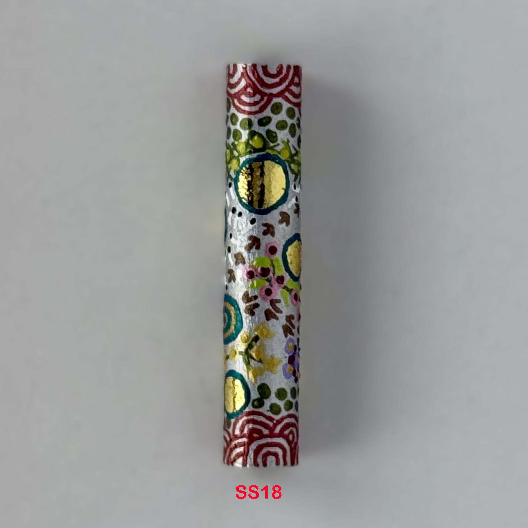 Executive Sierra Australiana Ball point Hand painted Aboriginal Art Pen with Kangaroo band
