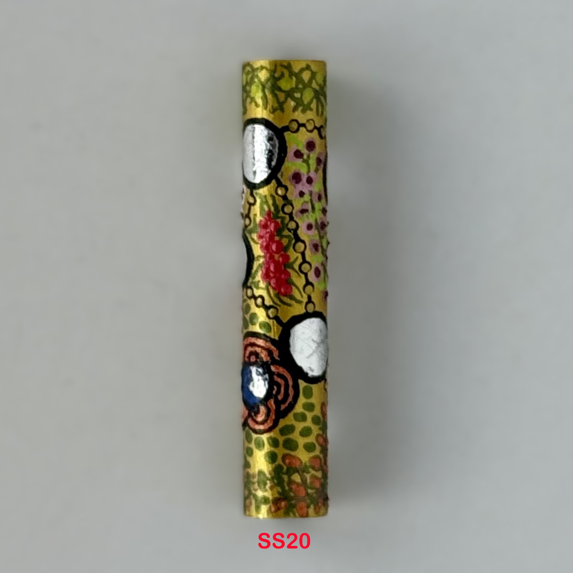 Executive Sierra Australiana Ball point Hand painted Aboriginal Art Pen with Kangaroo band
