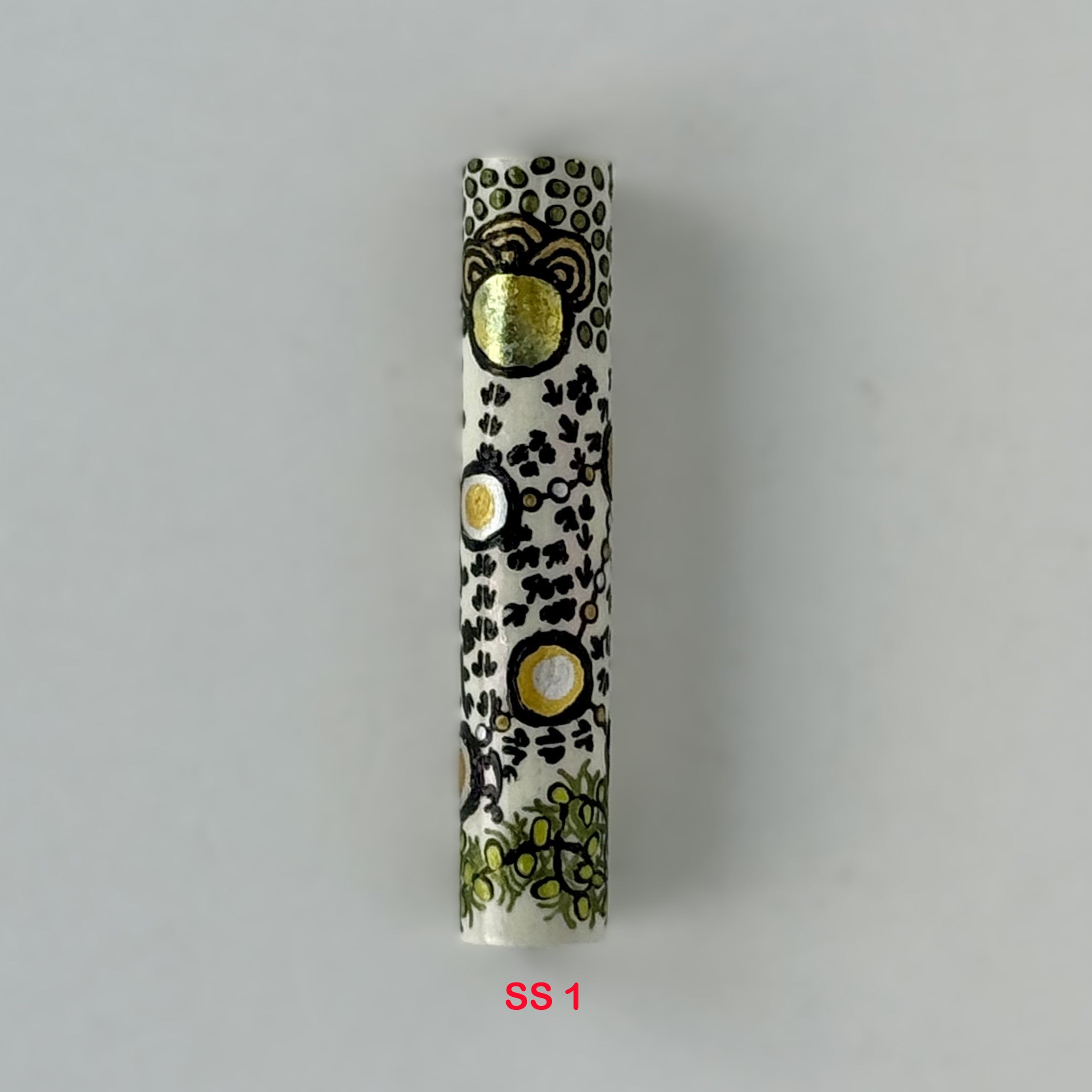 Executive Sierra Australiana Ball point Hand painted Aboriginal Art Pen with Kangaroo band