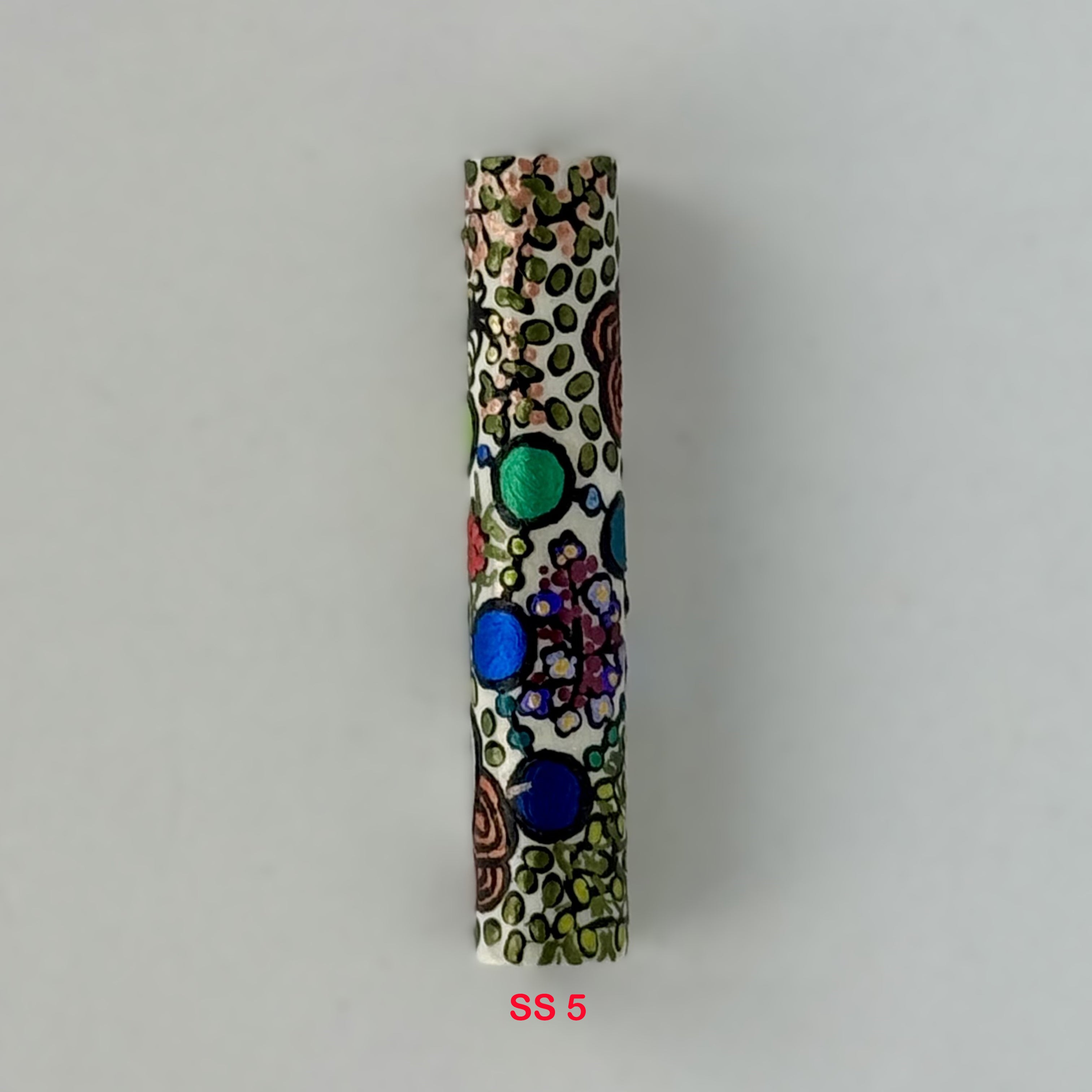 Executive Sierra Australiana Ball point Hand painted Aboriginal Art Pen with Kangaroo band