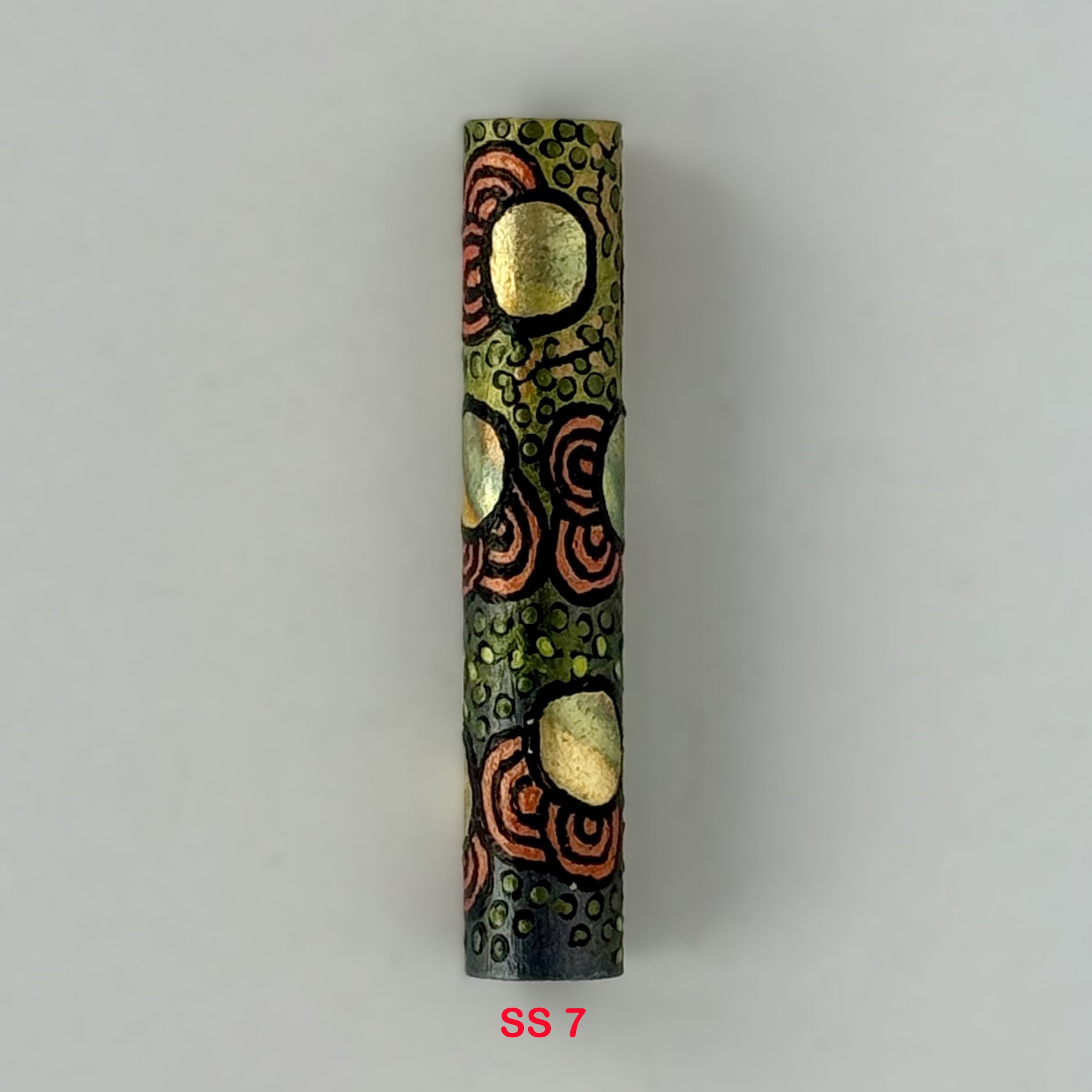 Executive Sierra Australiana Ball point Hand painted Aboriginal Art Pen with Kangaroo band