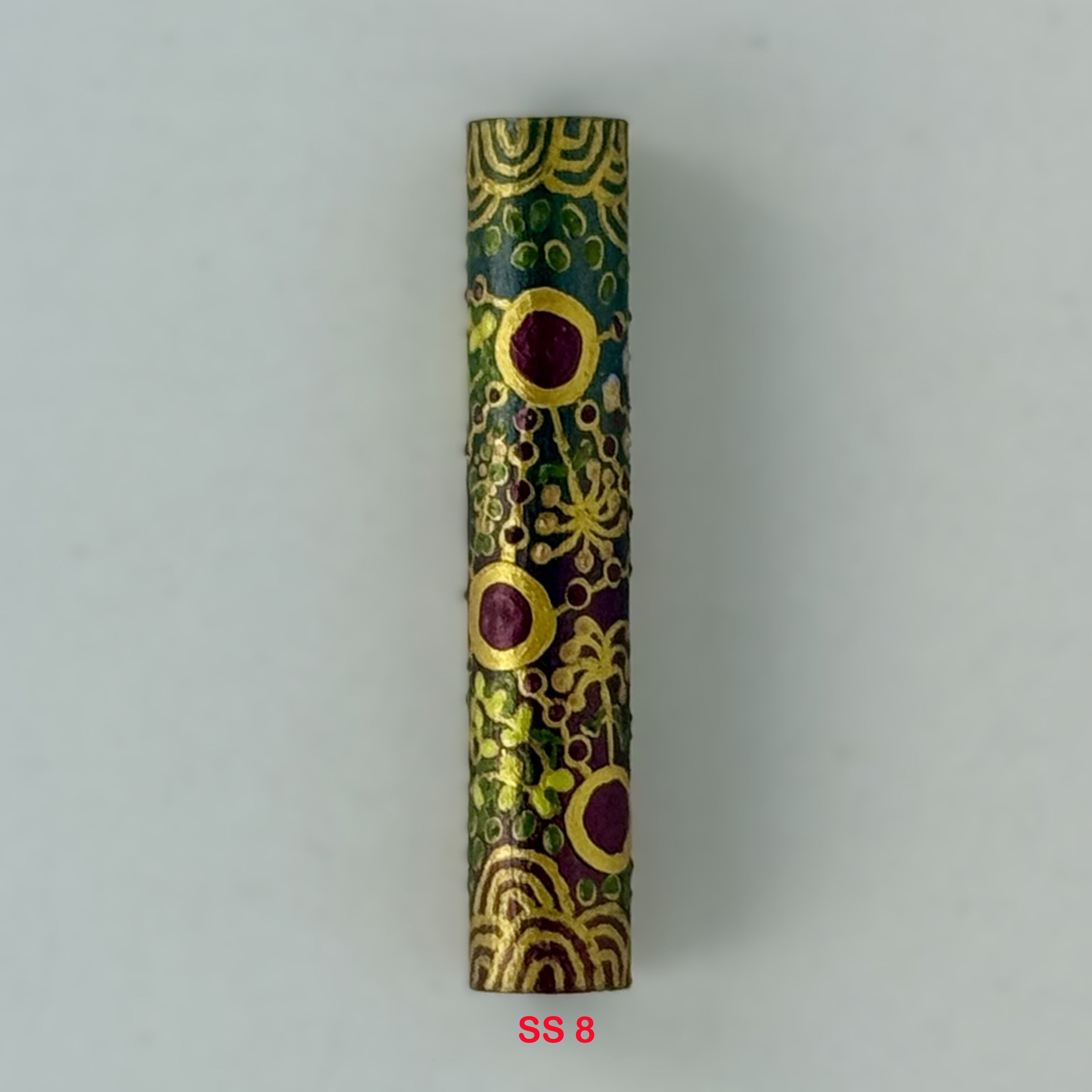 Executive Sierra Australiana Ball point Hand painted Aboriginal Art Pen with Kangaroo band