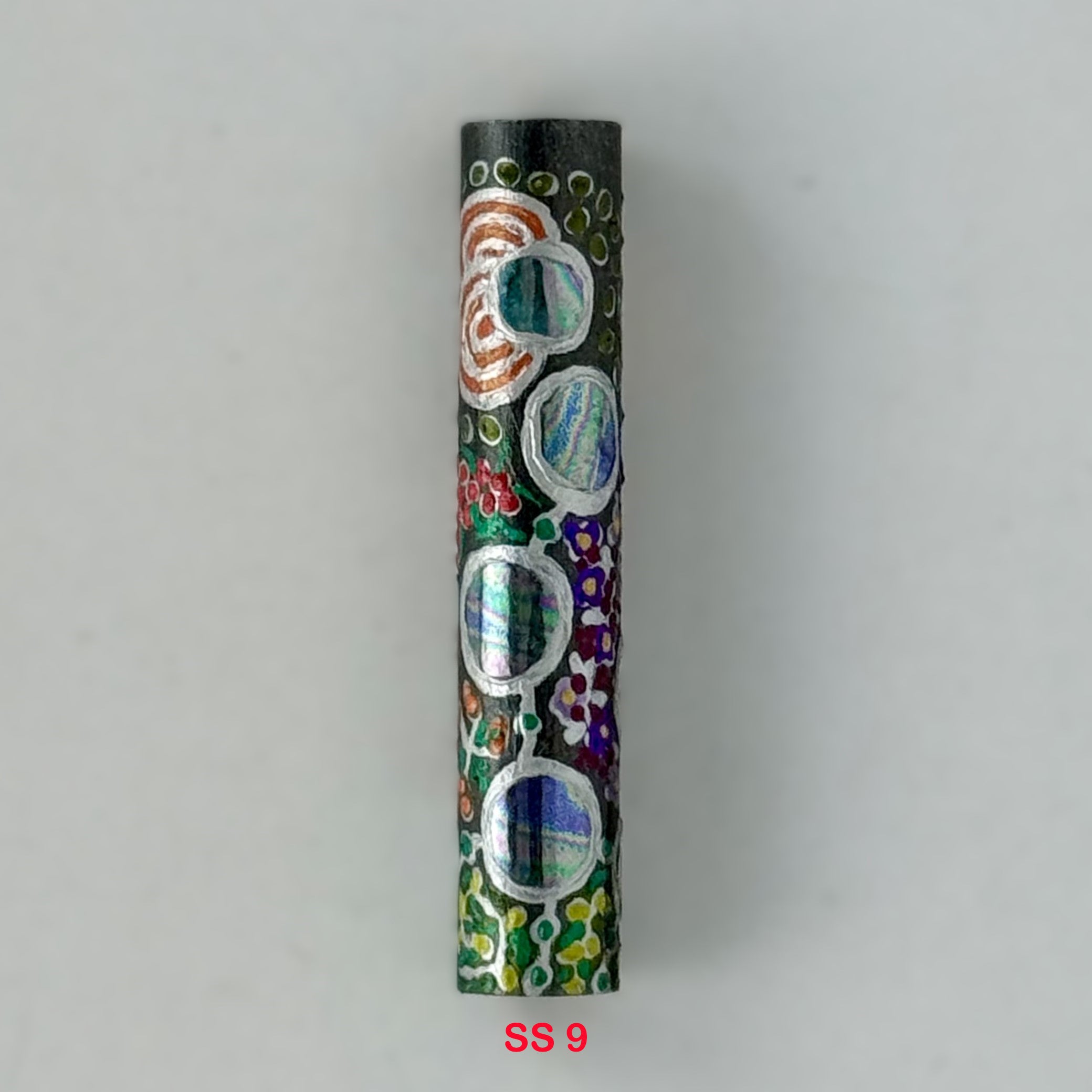 Executive Sierra Australiana Ball point Hand painted Aboriginal Art Pen with Kangaroo band