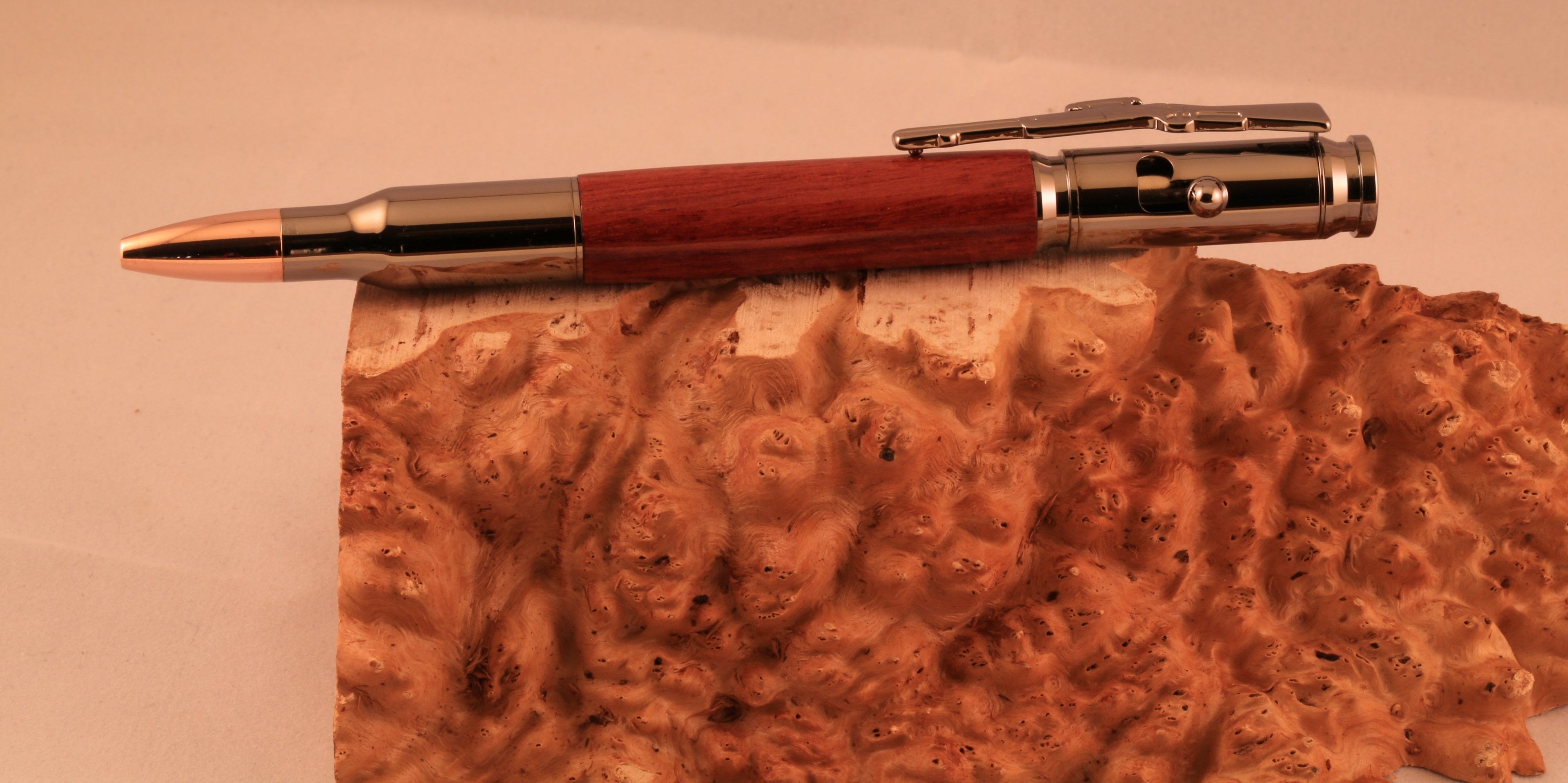 Bolt Action Ballpoint Timber Pens