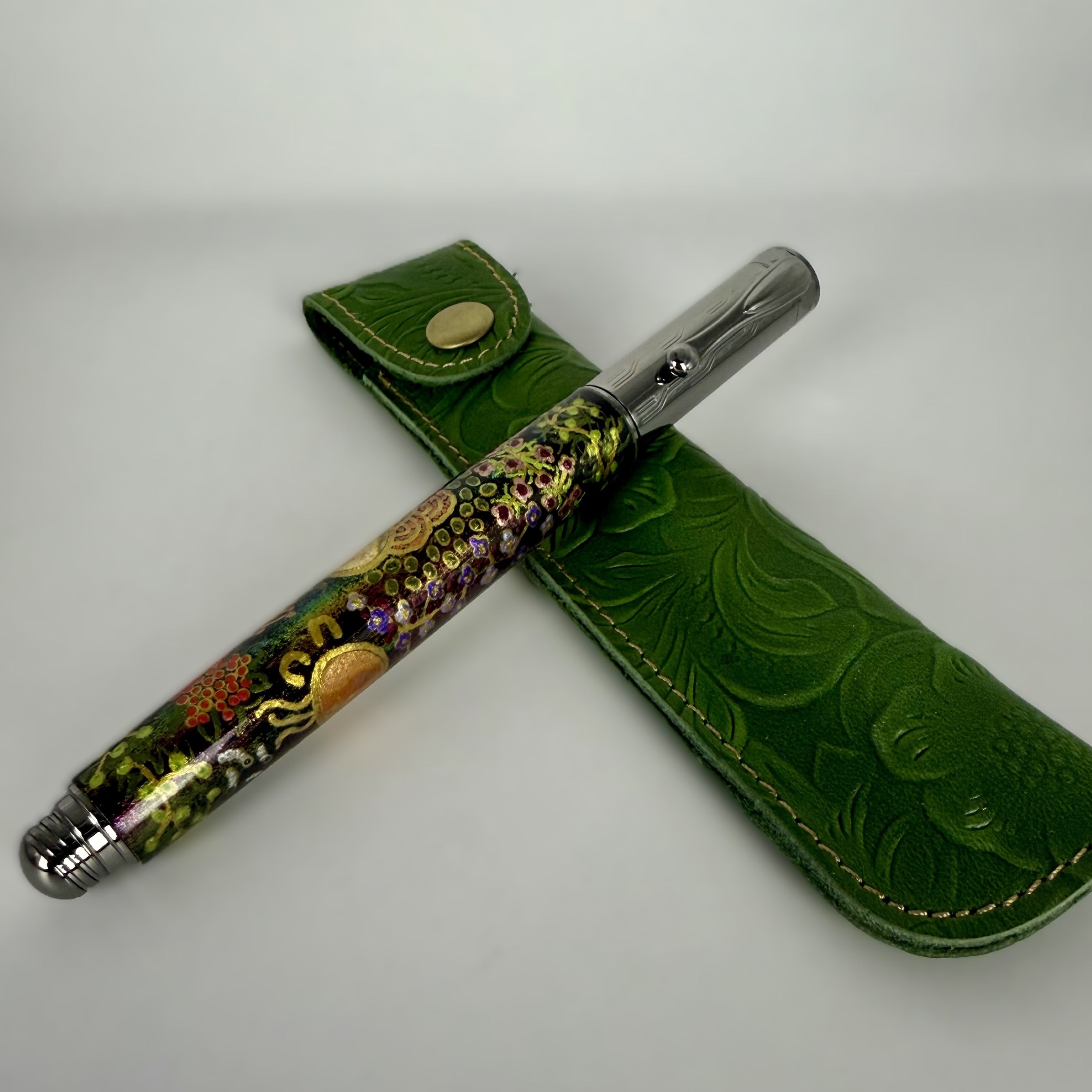 Com Rollerball Postable Aboriginal Art Pens