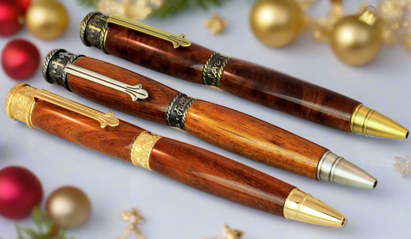 Faith Hope and Love Ballpoint Timber Pens