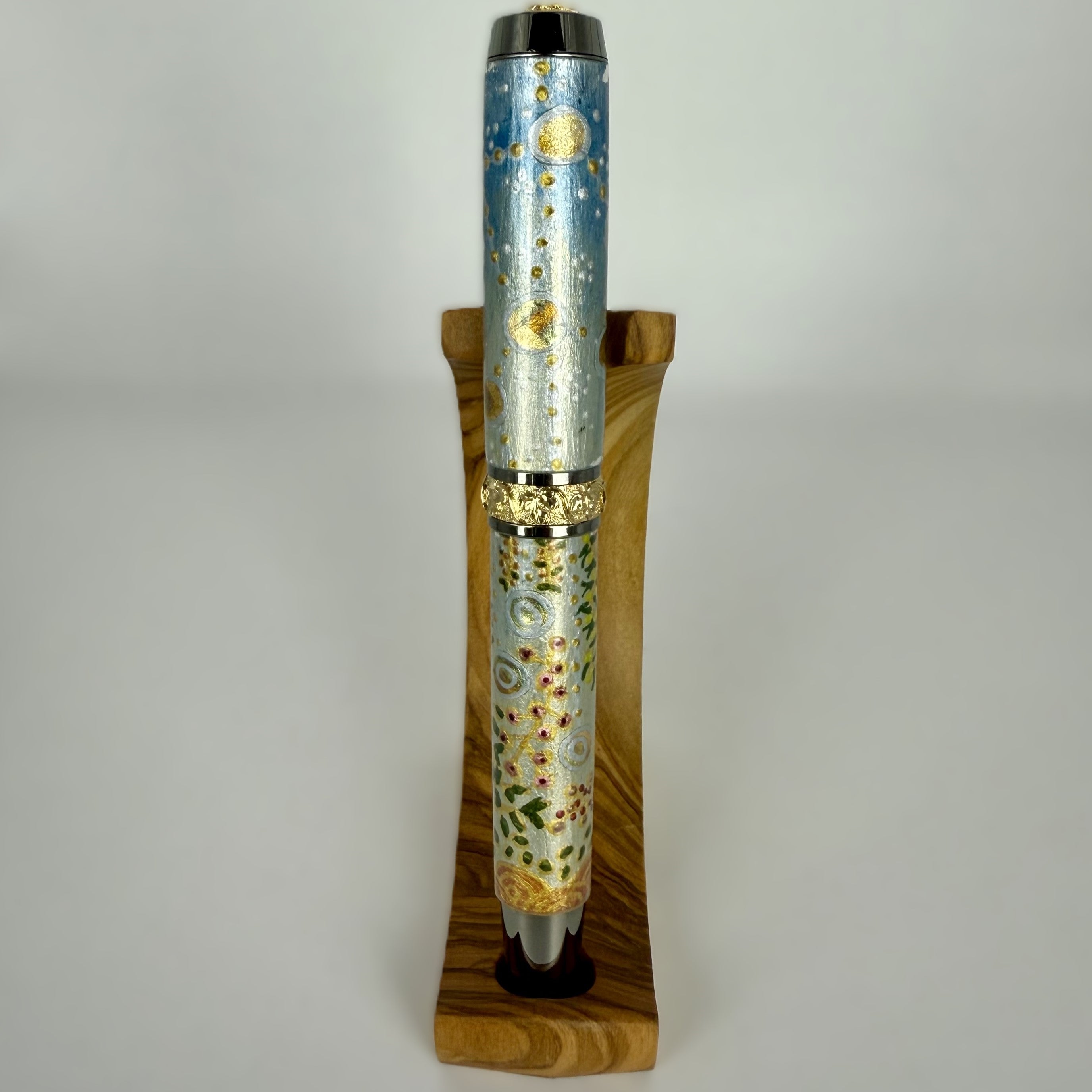 Jr Aaron Rollerball Pen with Hand painted Aboriginal Art