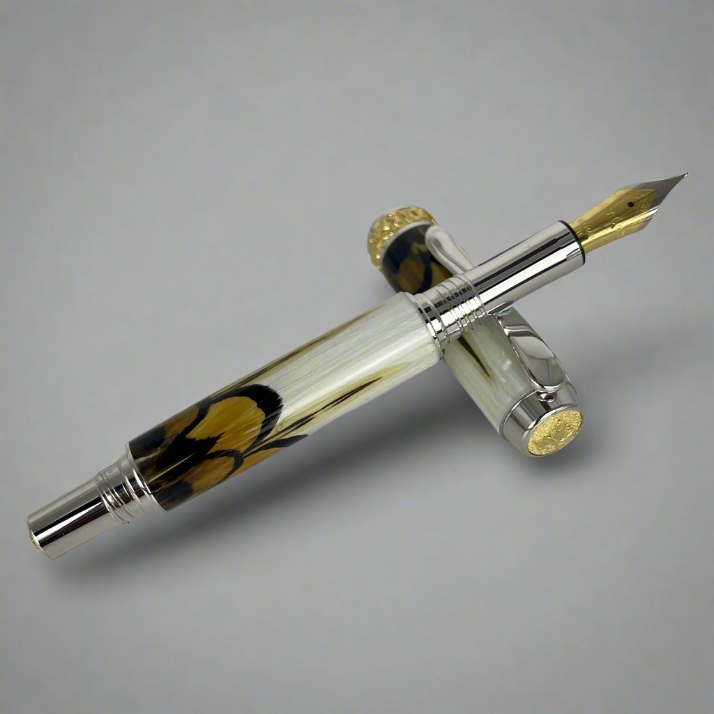 Limited Edition Jr Aaron Fountain Fantastic Feathers Pens