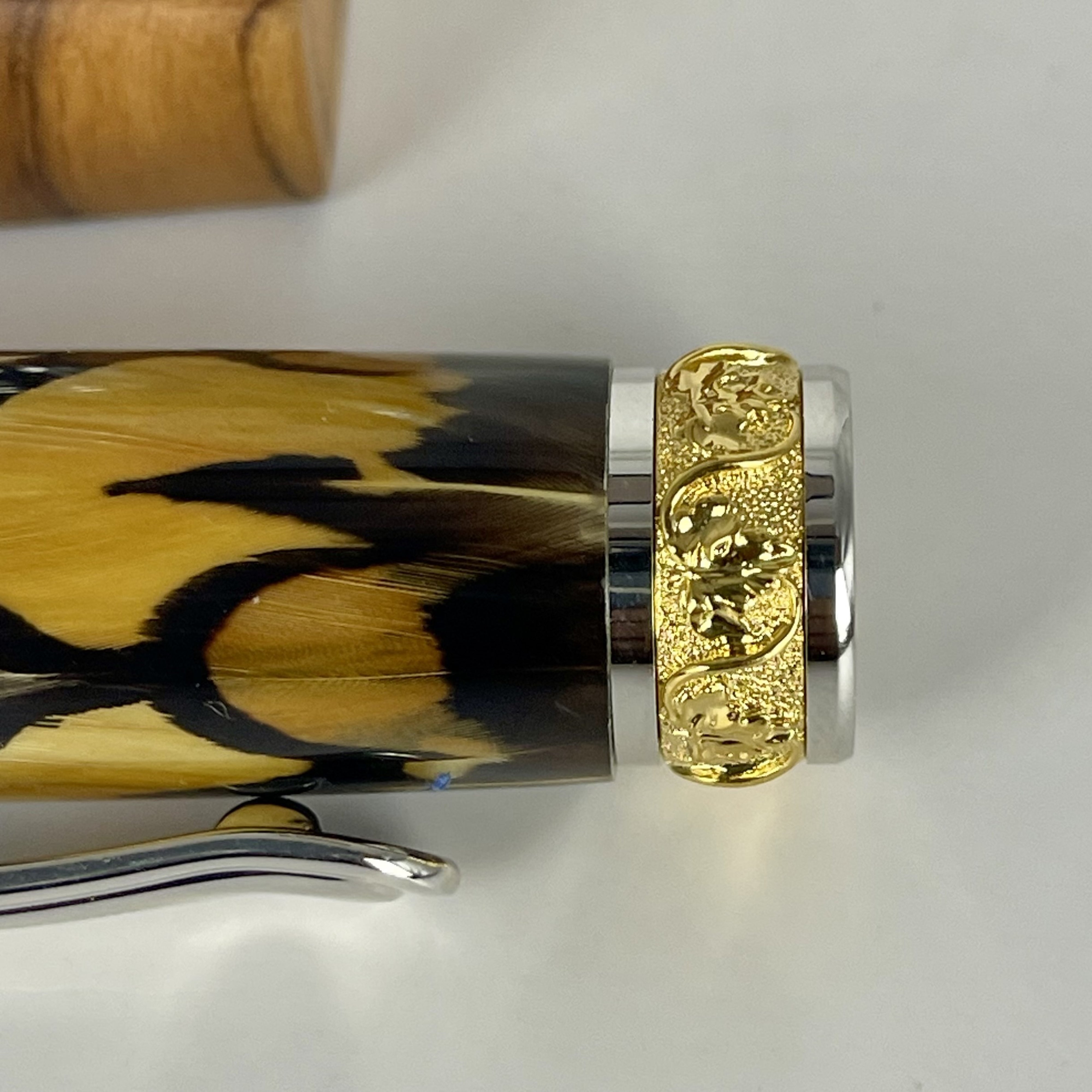 Limited Edition Jr Aaron Fountain Fantastic Feathers Pens