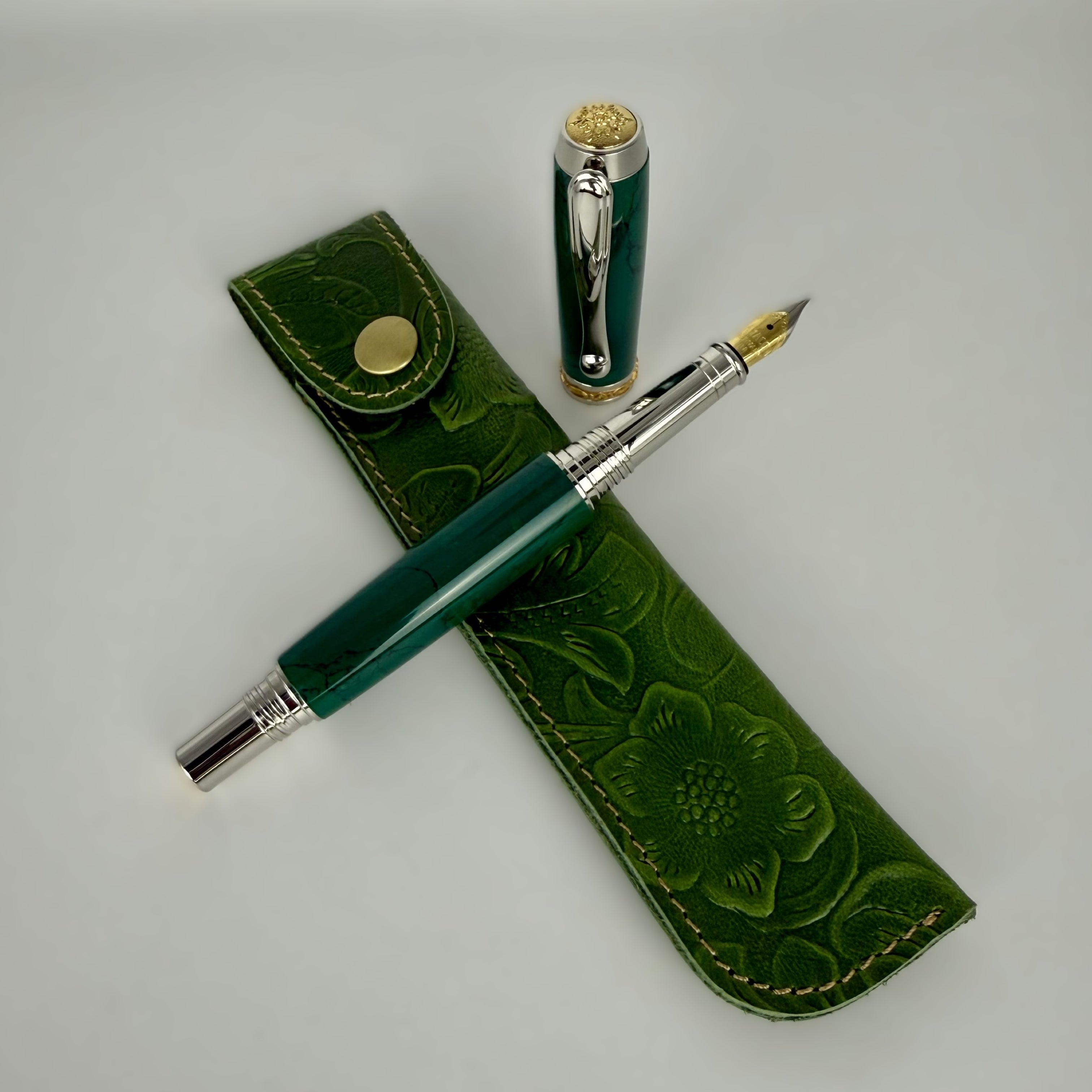 Jr Statesman II  Fountain Postable True Stone Pen