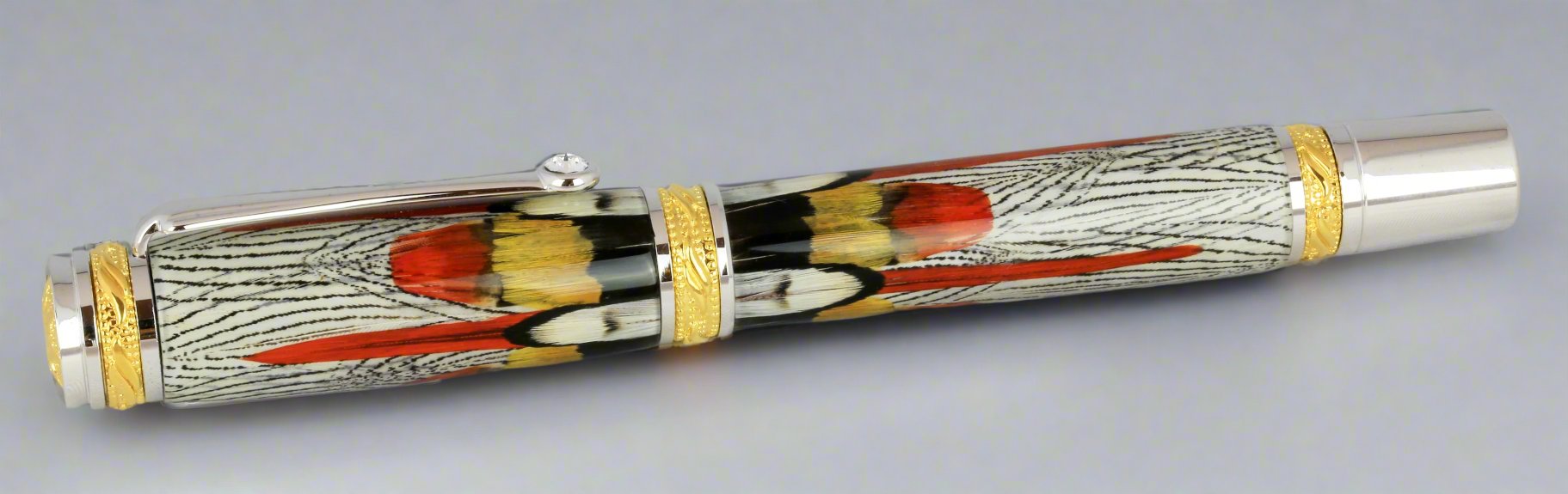 Limited Edition Majestic Rollerball Fantastic Feathers Pens