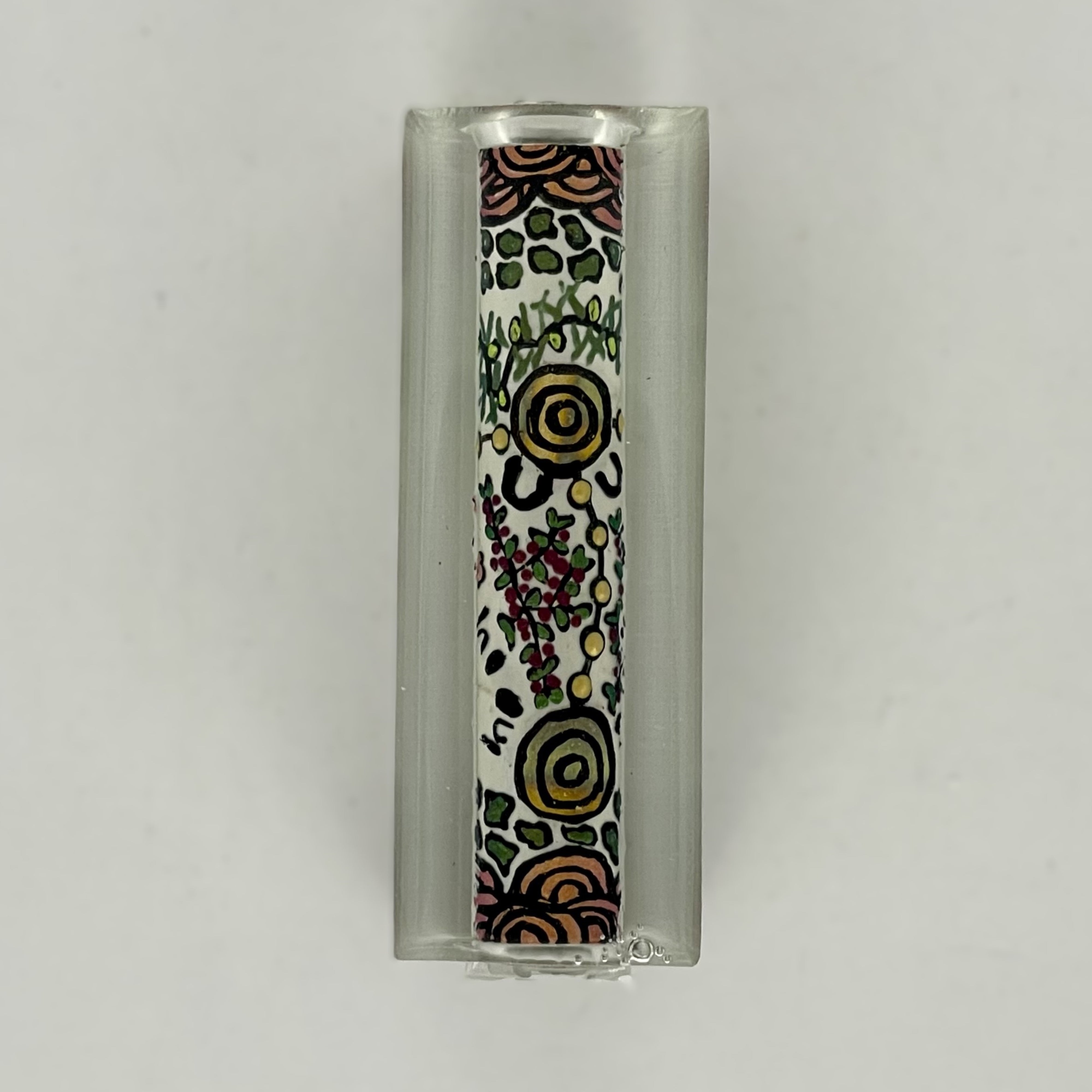 Executive Sierra Australiana Ball point Hand painted Aboriginal Art Pen with Kangaroo band