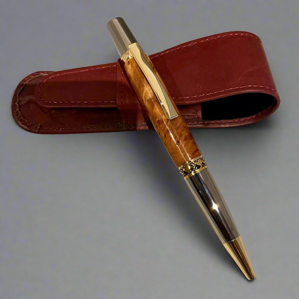 Executive Sierra Australiana Timber Ballpoint Pens with Kangaroo Band