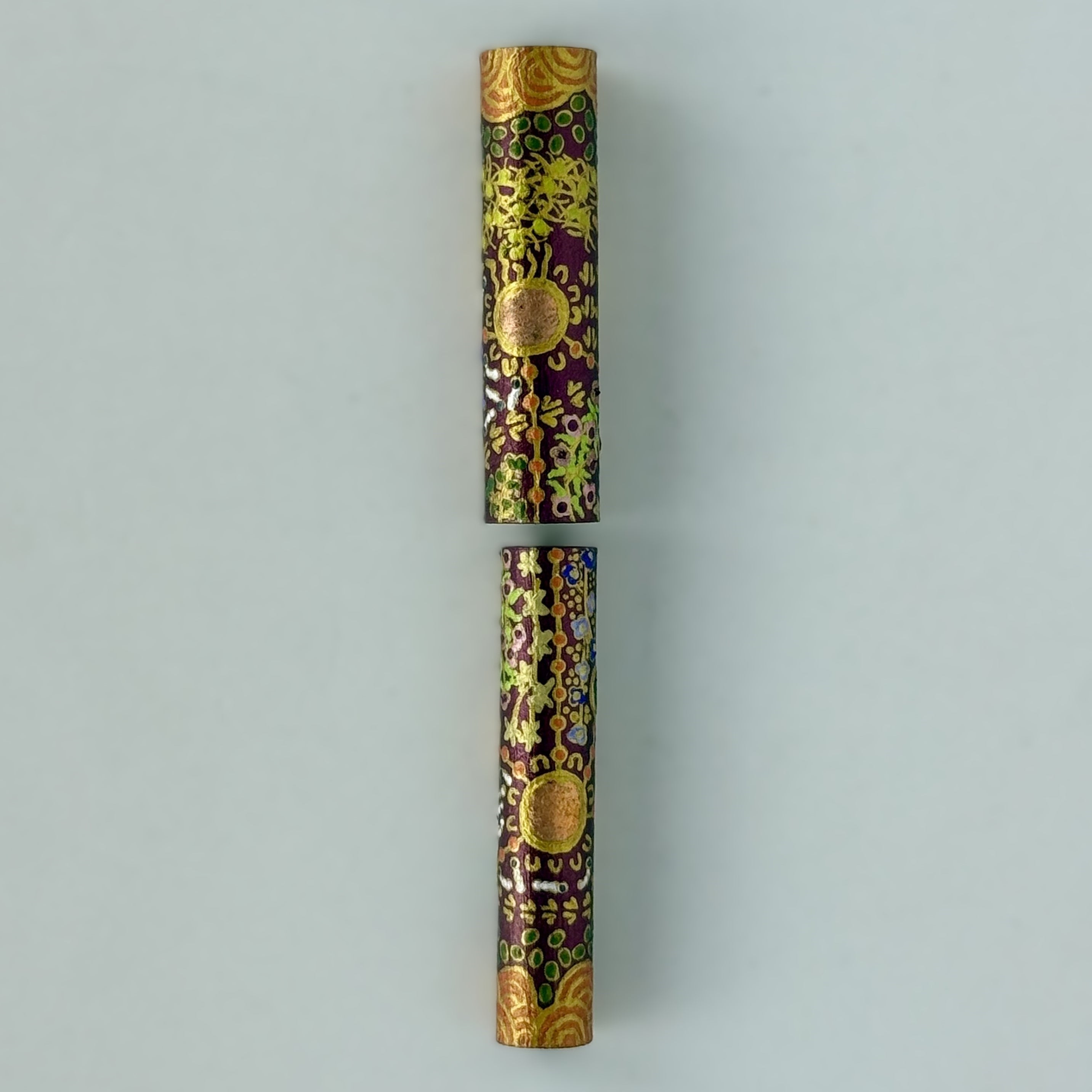 Jr Aaron Fountain Pen with Hand painted Aboriginal Art